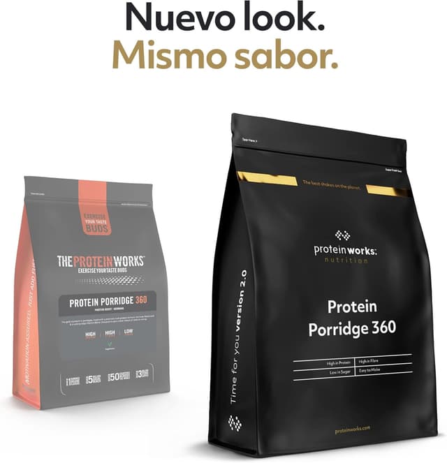 Thumbnail 1 de THE PROTEIN WORKS Gachas de Avena Proteicas 🍌 Deliciosas y Saludables