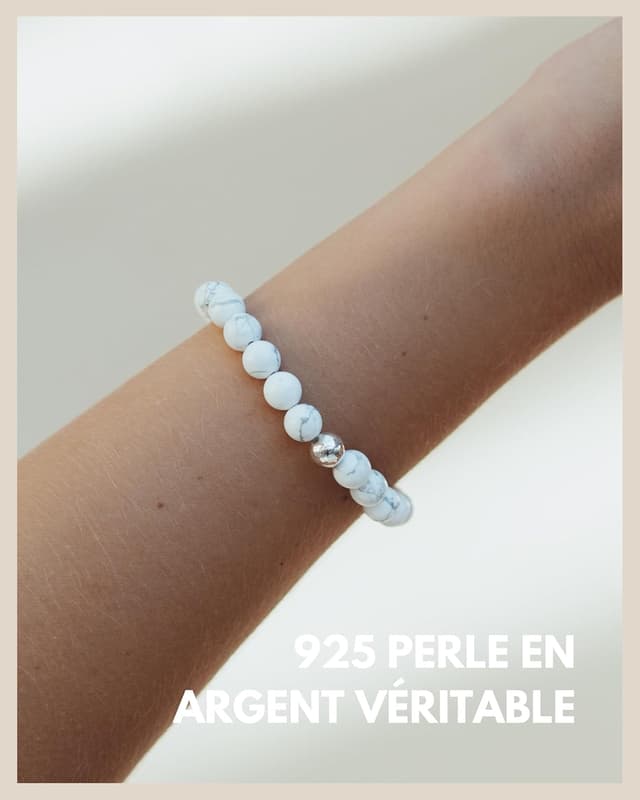 Detalle de GD GOOD.designs Bracelet en jaspe 8 mm