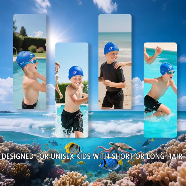 Thumbnail 4 de Xcdhemde Bonnet de Bain Enfant silicone