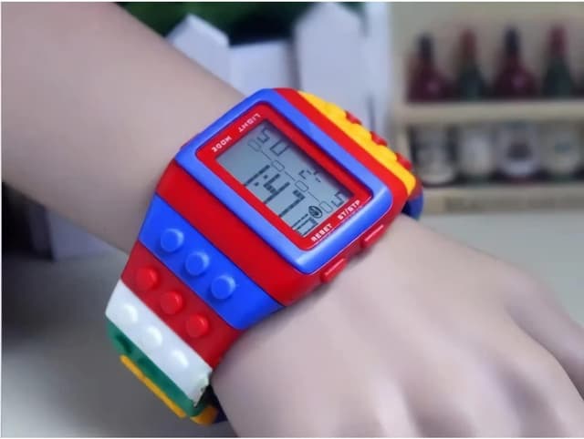 Thumbnail 5 de FENKOO Orologio digitale arcobaleno Rosso 3 ATM