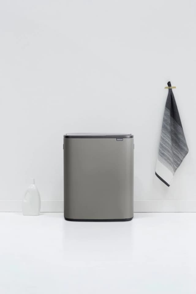 Thumbnail 12 de Brabantia Bo Touch Bin 60 L Mineral Concrete Grey 🗑