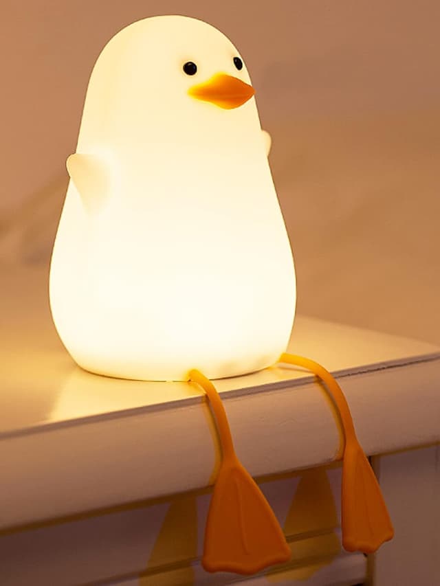 Detalle de Duck night light for kids, USB LED
