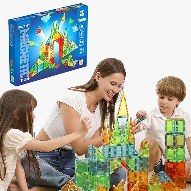 Imagen de Geomag Gems 100 Piezas - Paneles Magnéticos Educativos para Niños🧩 en OfertitasTOP