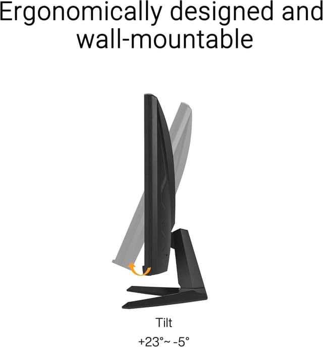 Detalle 2 de ASUS TUF Gaming VG249QE5A 146Hz FHD gaming monitor