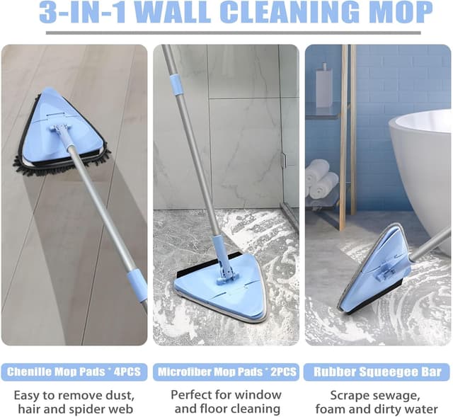Thumbnail 2 de NEWE Wall Mop Cleaner 202 cm Handle