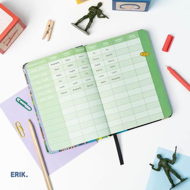 Thumbnail 4 de Grupo Erik Agenda 2026 Semana Vista A6 17 meses