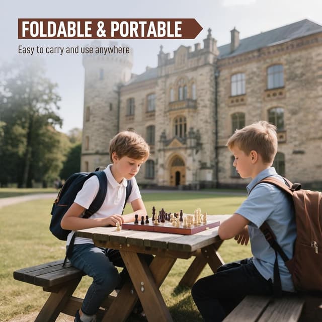 Thumbnail 5 de Peradix Magnetisch Schachspiel 30cm