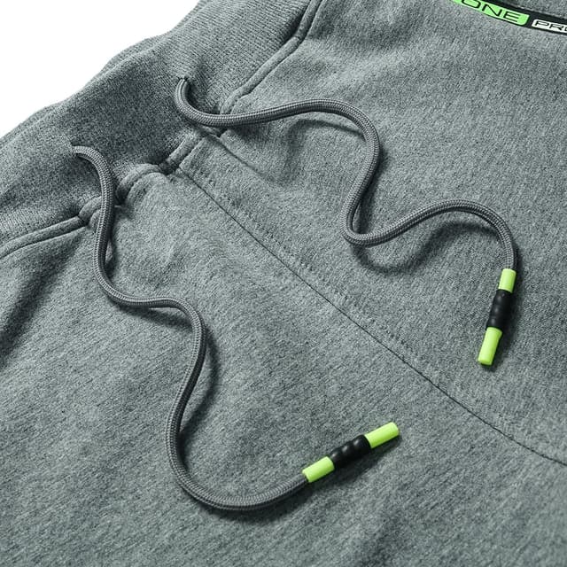 Detalle de Tansozer men’s casual sports shorts with elastic waist and zipped pockets