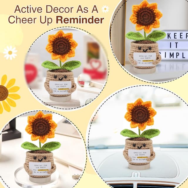 Detalle de Bambebe Potato Positive « Merci d’être une partie importante », pomme de terre positive tissée à la main