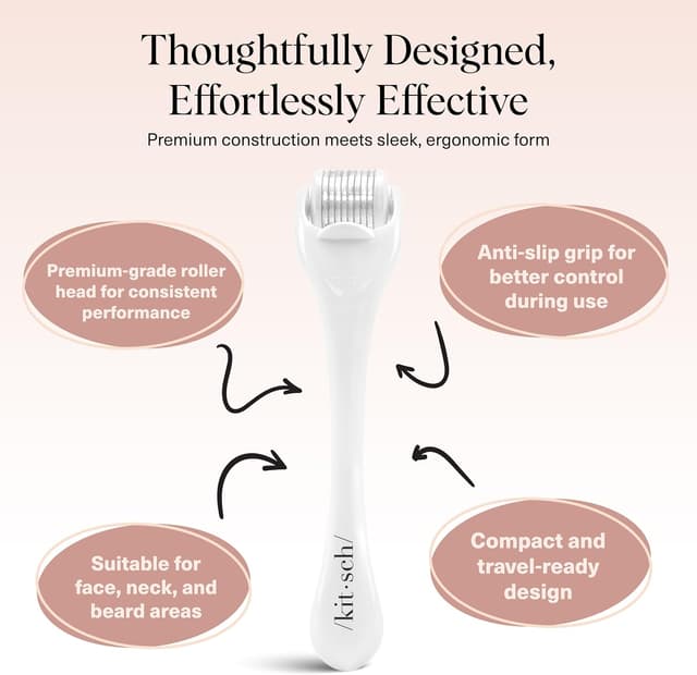 Detalle 2 de Kitsch Derma Roller 0.5 mm for Beard and Skin