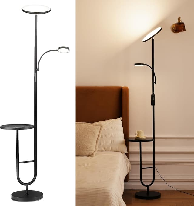 Detalle de Lampada da terra LED 36W dimmer 350°