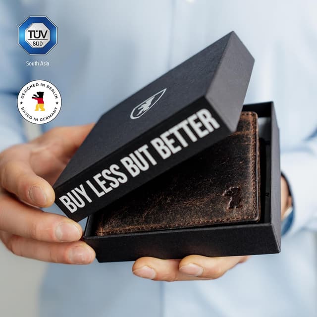 Thumbnail 2 de Berliner Bags Peter Carter Hombre RFID ✨ Piel Delgado Vintage