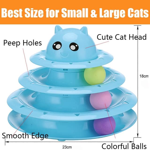 Detalle 1 de Speedy Panther 14-pack interactive cat toys