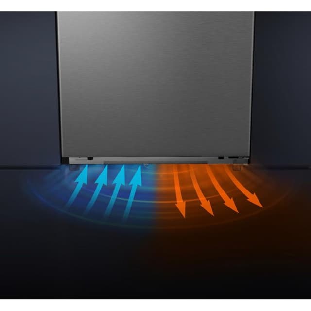 Detalle 2 de Frigorífico combi Hisense RB3K330SAIC No Frost 186 cm 330 L C Inox WiFi