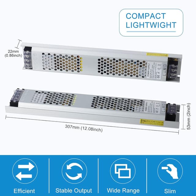 Detalle de 24V 300W YAYZA! LED driver power supply