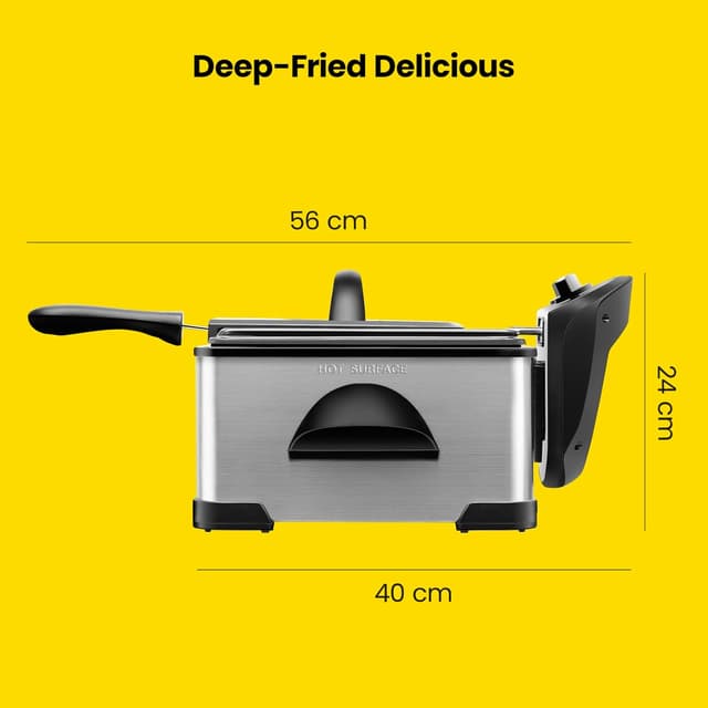 Thumbnail 6 de Chefman 4.3 Litre Deep Fat Fryer