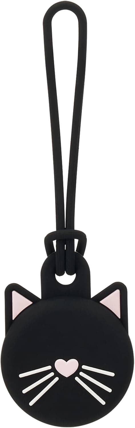 Detalle de kate spade new york AirTag Holder Black Cat