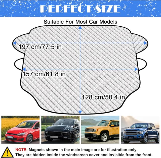 Thumbnail 6 de Tevlaphee Windscreen Cover 197×128 cm