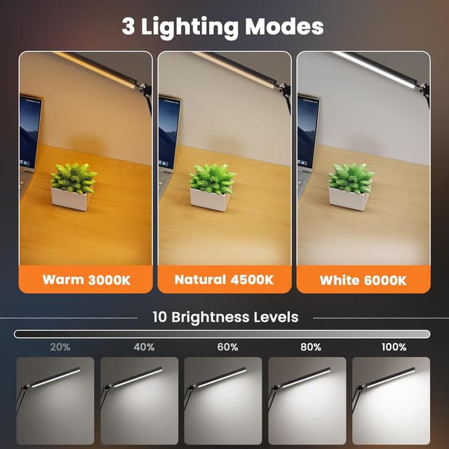 Detalle 2 de GLOBAL GOLDEN Desk Lamp LED, 12W