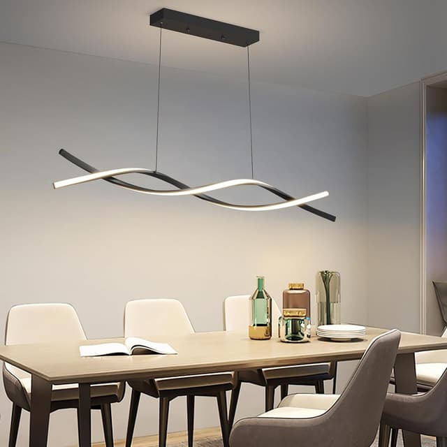 Thumbnail 6 de Mikeru Moderne LED-Pendelleuchte 100 cm