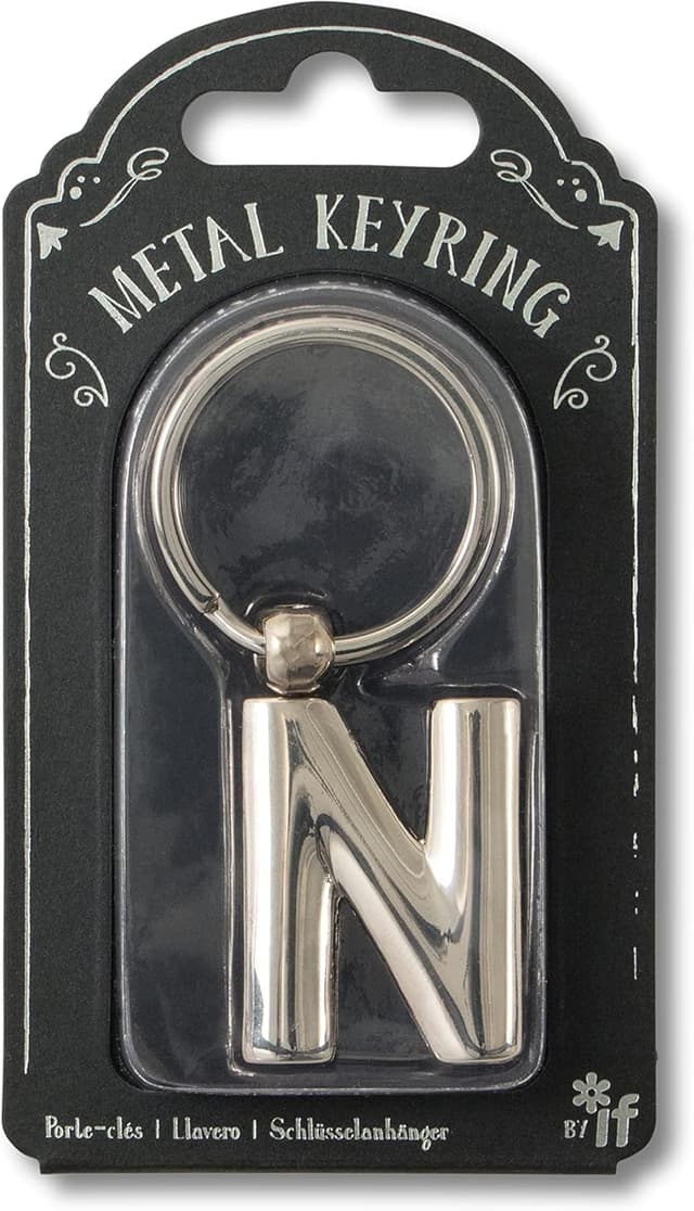 Thumbnail 2 de Porte-clĂ©s lettre N personnalisable 7 cm đ