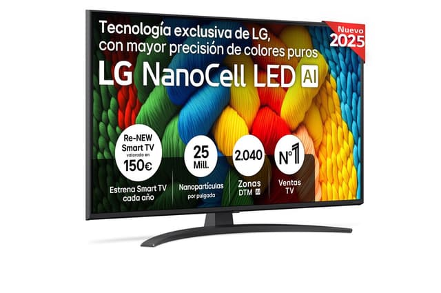 Imagen de LG NANO81 43 pulgadas 4K 2025 Smart TV en OfertitasTOP