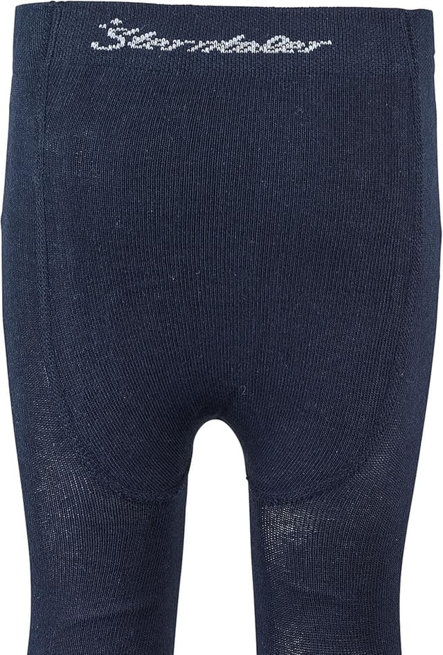 Detalle de Sterntaler Baby Jungen Strumpfhose aus Baumwolle (2er-Pack), marine, Größe 56