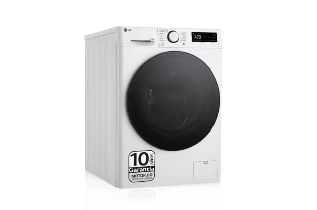 Detalle de LG F4DR6011AGW Lavasecadora 11/6 kg 1.400 rpm blanca