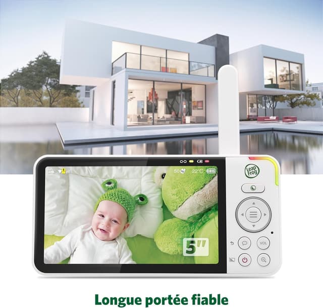 Thumbnail 6 de LeapFrog LF925HD Baby Monitor avec caméra 720p, Wi‑Fi