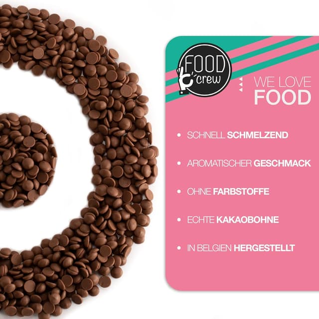 Detalle de Belgische Schokolade für Fondue 900 g