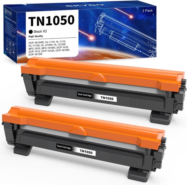 Detalle de TN1050 Toner Kompatible 2er-Pack für Brother 🖨