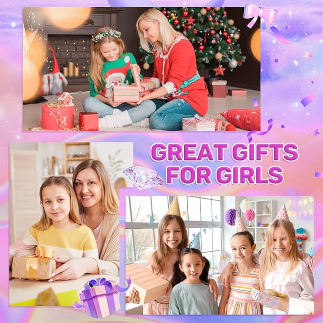 Thumbnail 2 de ZOOI Einhorn Schmuckset für Mädchen 4–13 Jahre