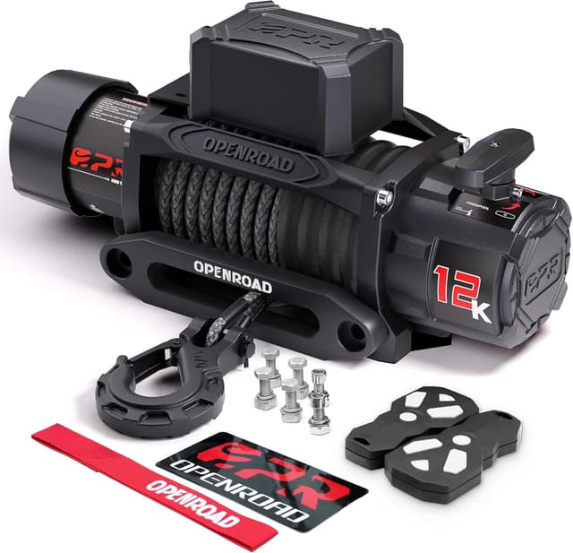 Detalle de OpenROAD Panther 3S 12000 lb Winch