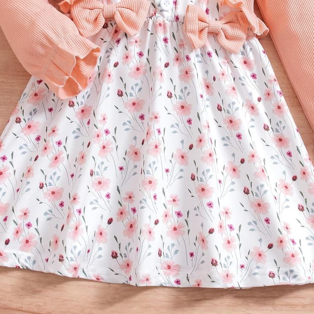Thumbnail 4 de HPSOM Toddler Dress Set floral ruffles