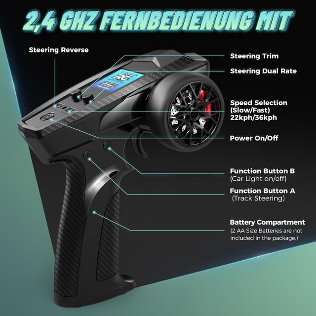 Thumbnail 4 de HAIBOXING 18858E Truggy RC tout‑terrain 36 km/h