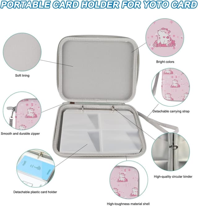 Thumbnail 4 de Noaya Card Case Card Holder 80 Pockets