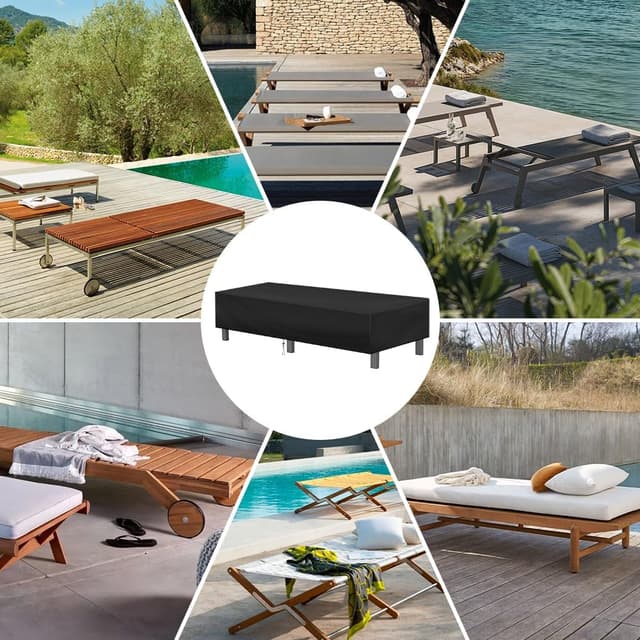 Thumbnail 6 de Housse de chaise longue imperméable 220 x 80