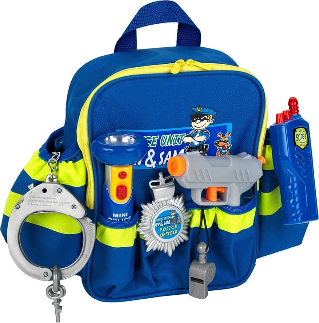 Detalle de Theo Klein 8802 Zaino polizia 28 cm