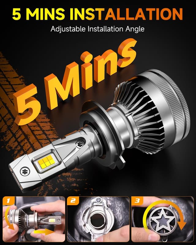 Thumbnail 5 de Termitor H7 Smart Light Bulb 80,000LM