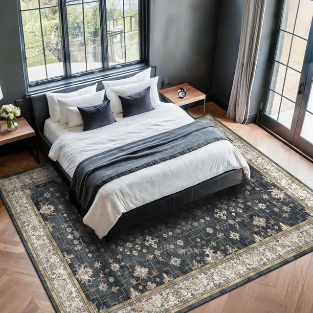 Thumbnail 5 de Hazo Haus Vintage Boho Rug 5 x 7 in