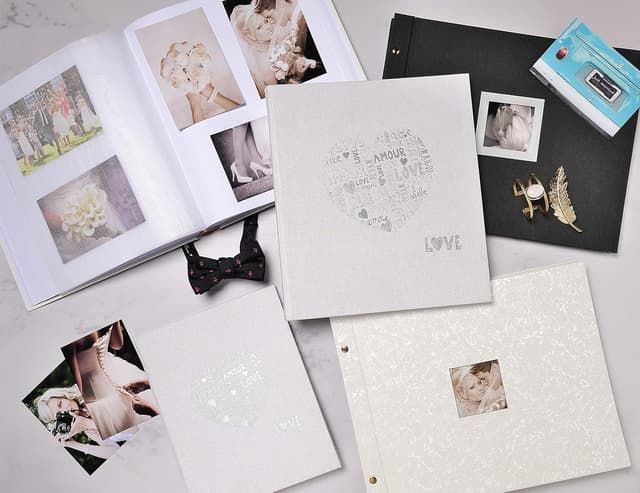 Thumbnail 5 de Exacompta Ceremony Álbum de Fotos con Tornillo, Negro 📸