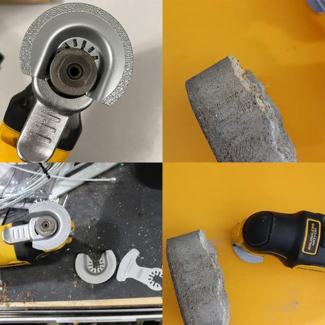 Thumbnail 5 de XXGO XG3001SU 3-piece grout removal blades for multitool ðŸ›