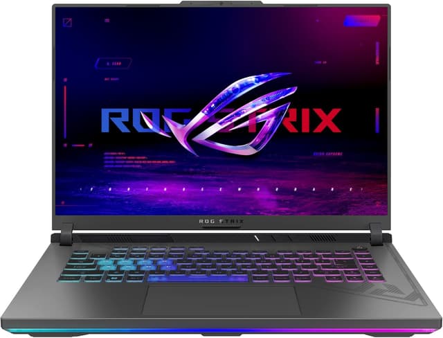 Detalle de ASUS ROG Strix G16 (G614JV) : PC portable gamer 16" FHD+ 165 Hz, i7-13650HX et RTX 4060 8 Go