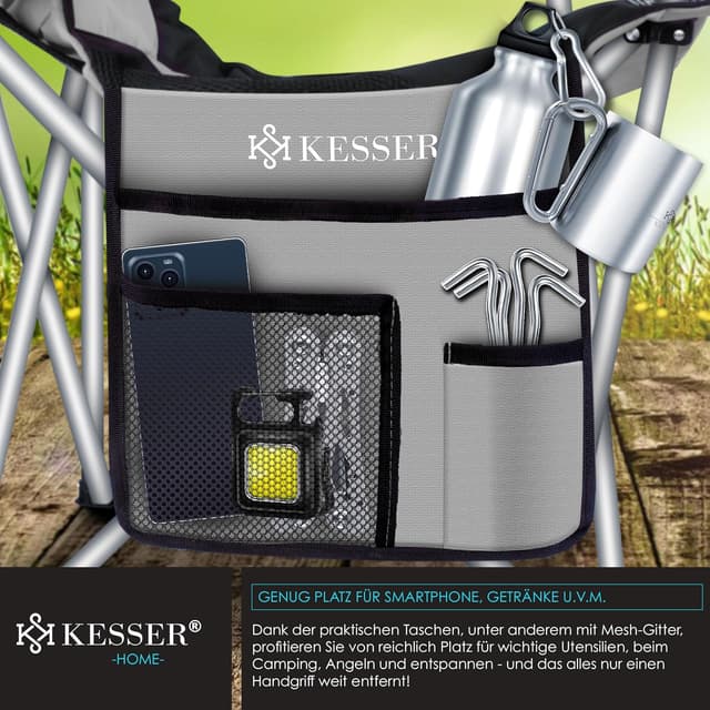 Thumbnail 4 de KESSER faltbarer Campingstuhl 150 kg