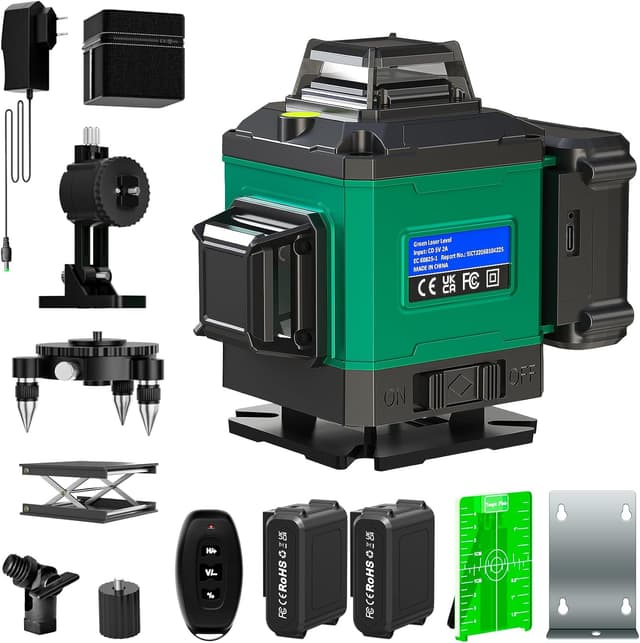 Thumbnail 6 de Laser 4D 16 linee 360° con treppiede 📐