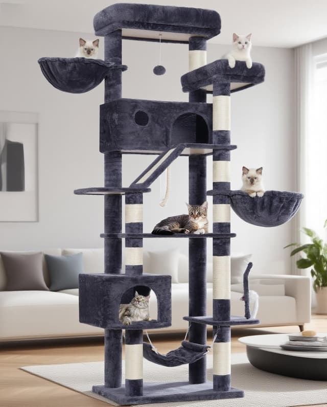 Imagen de Gitelsnour Kratzbaum groß für große Katzen en OfertitasTOP