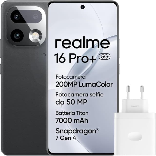 Detalle 1 de realme 16 Pro 5G, 200 MP OIS
