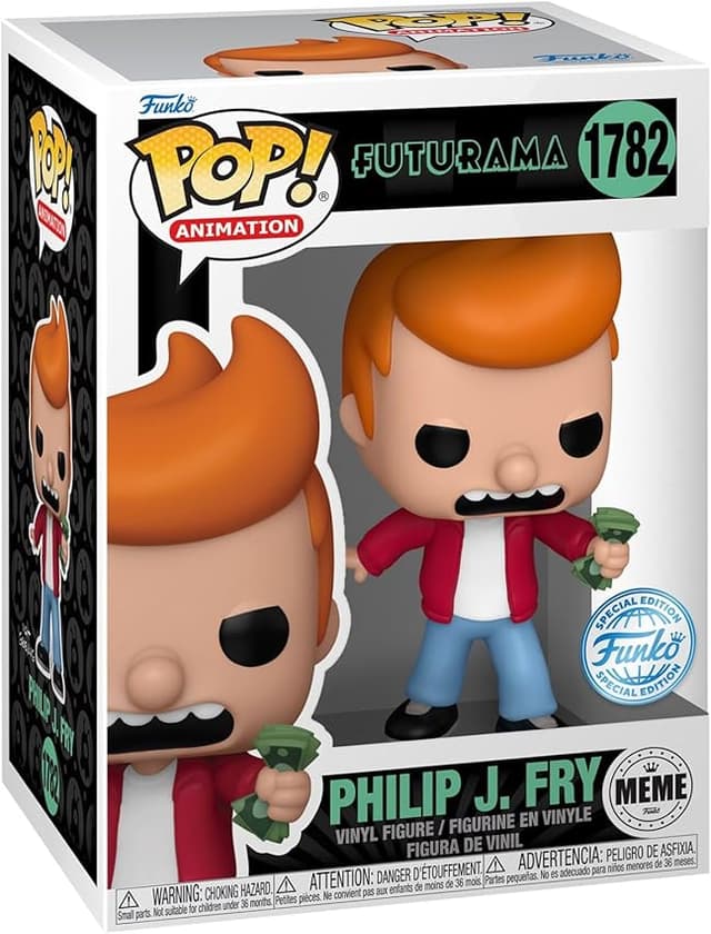 Imagen de Funko Pop! TV Fry Meme Futurama Exclusiva Amazon 🧑🚀 en OfertitasTOP