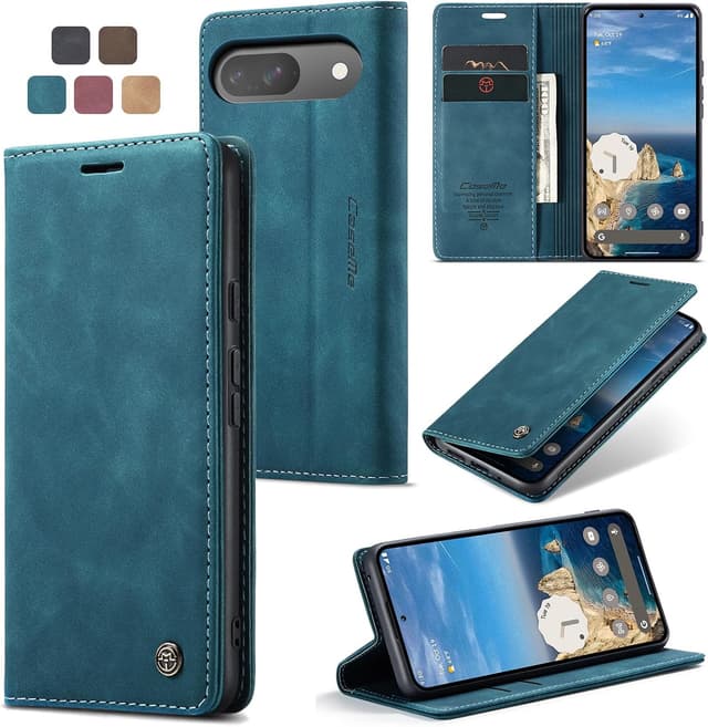 Detalle de Pixel 9 Pro wallet case with stand