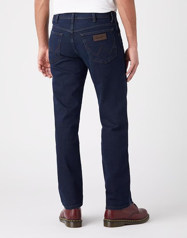 Detalle de Wrangler Texas pantalones hombre 36W 30L azul
